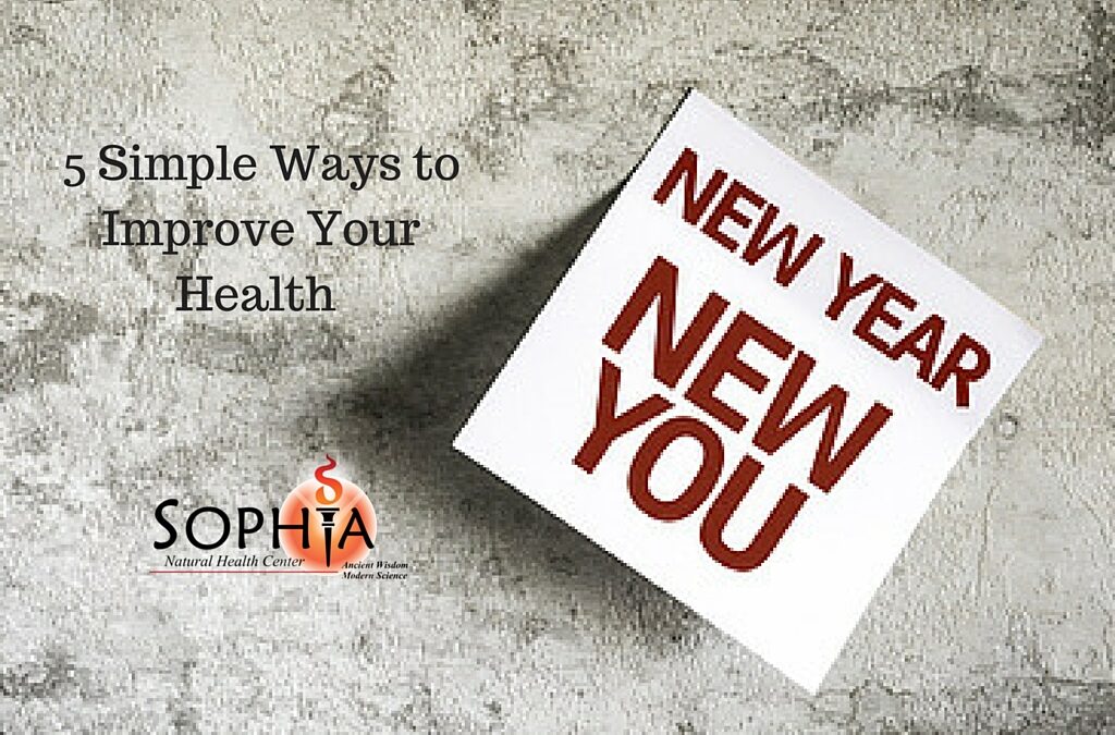 5 Simple Ways to Improve Your Health in the New Year