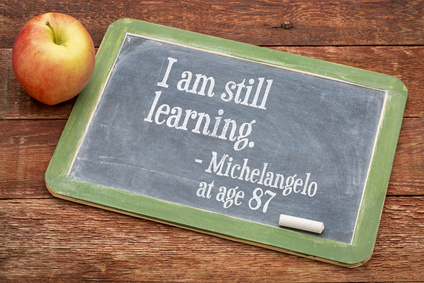 I am still learning - continuous education