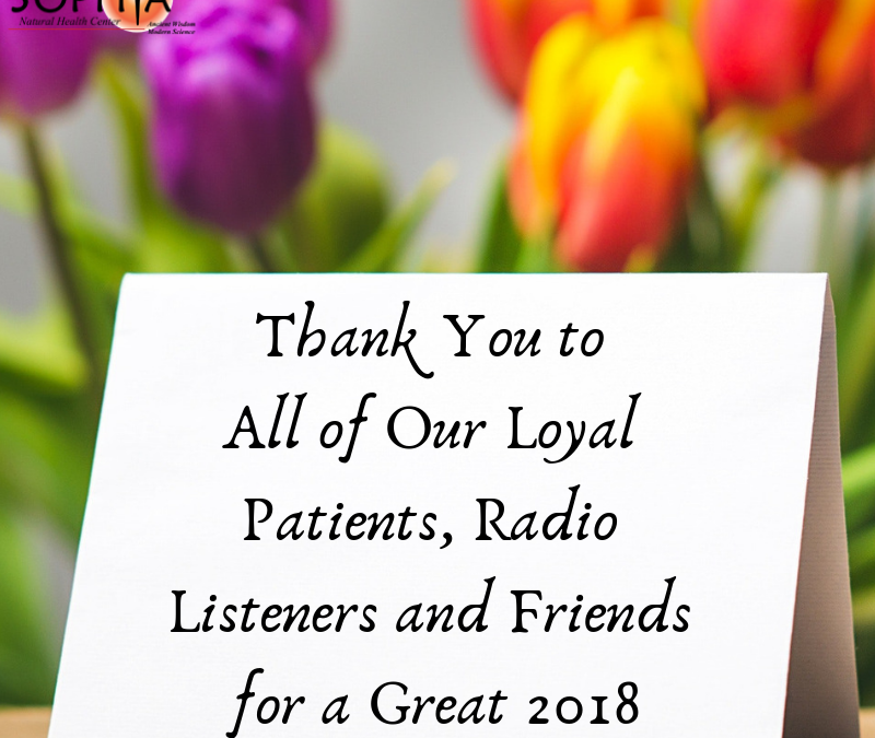 End of Year Blog 2018: What’s Old and What’s New?