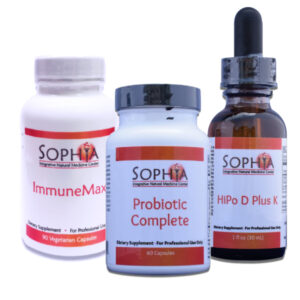 Flu Prevention Regimen Package probiotic complete hipo d plus k immunemax sophia natural health center